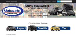 Desktop Screenshot of maingatetaxi.com